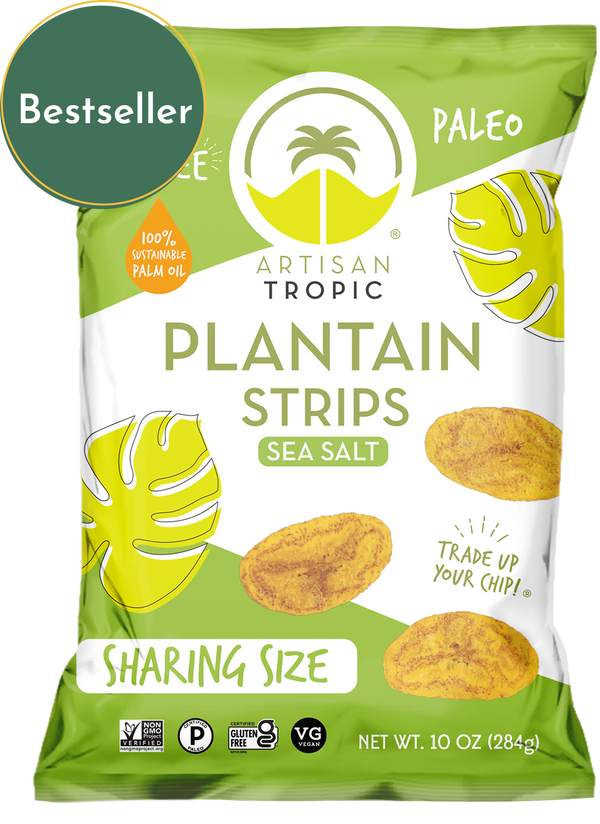 10 oz Sea Salt Plantain Strips