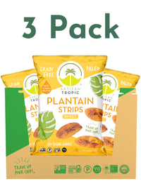 4.5 oz Naturally Sweet Plantain Strips 3 Pack
