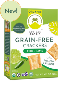 4.25 oz Chile Lime Organic Crackers