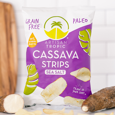 Picture of Artisan Tropic's 4.5 oz Sea Salt Cassava Strips