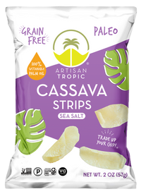 2 oz Sea Salt Cassava Strips